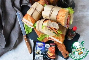 Дорожный сендвич "Все и сразу"